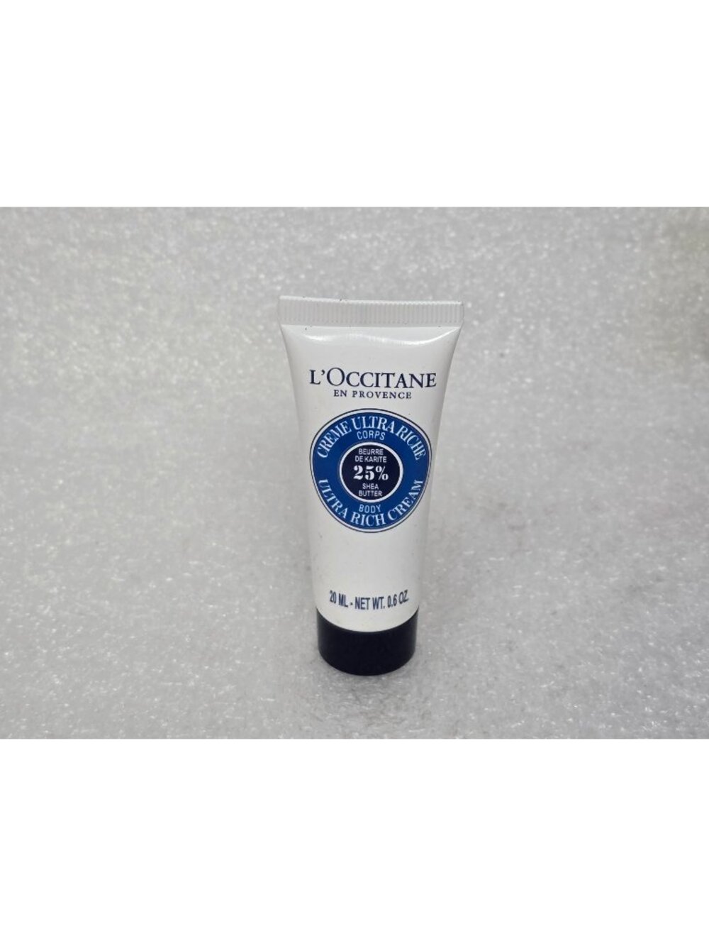L'Occitane Ultra Rich Body Cream .6 oz 20ml Travel Size With 25% Shea Butter